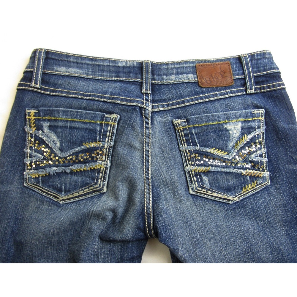 BKE Denim Jeans Sabrina Cuffed Capri Women's Size 27 - Picture 2 of 7